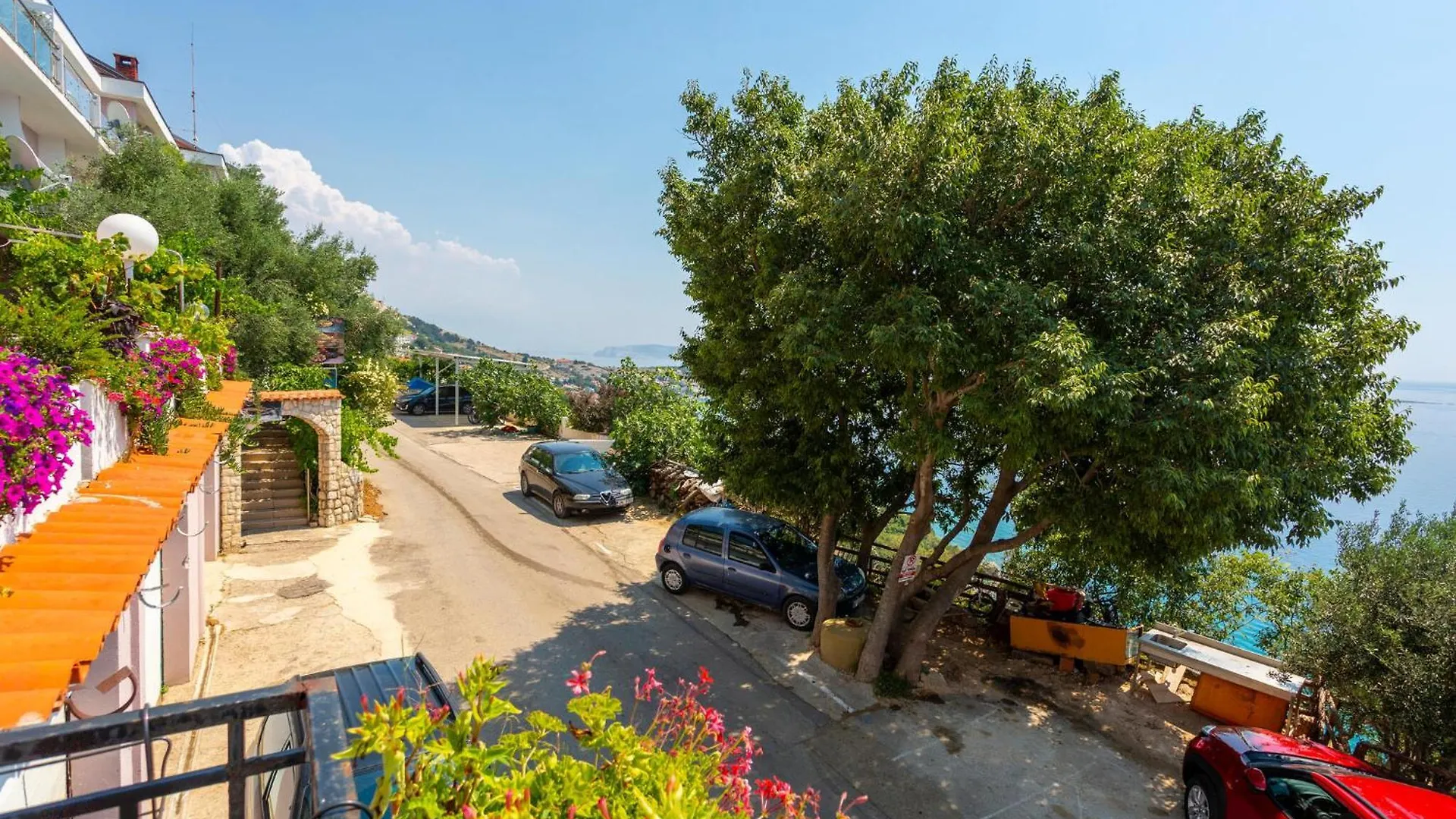 Beach Front Apartment In Stara Baska With Kitchen Croatia