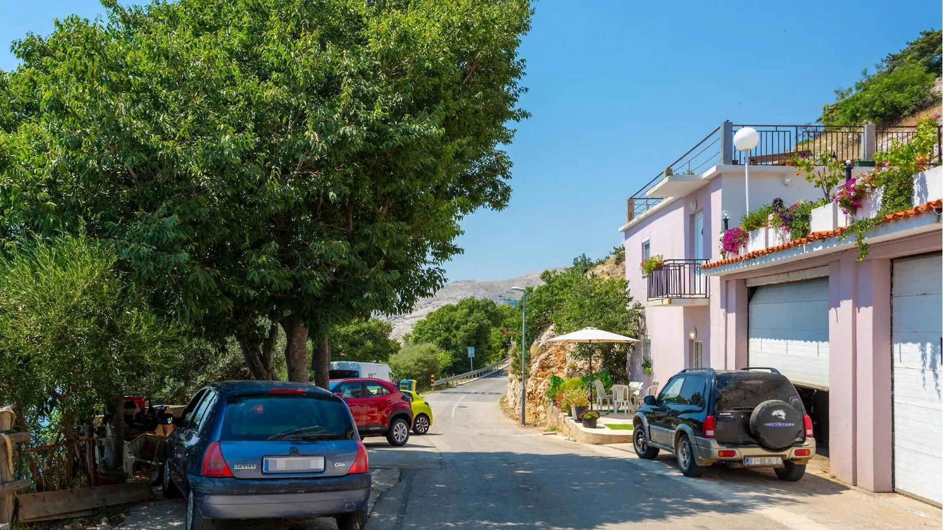 Beach Front Apartment In Stara Baska With Kitchen 0*,  Croatia